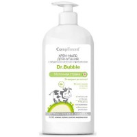 Compliment Dr. Bubble Крем-мыло для купания с натур молочком и пребиотиками "Молочная страна", 0+, 4