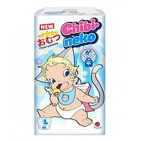 Подгузники  "Maneki" серия Chibi-neko, размер L, 9-14 кг, 52 шт.