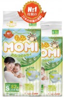 MOMI подгузники S ( 4-8 кг), 82 шт